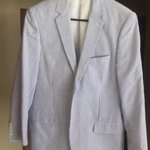 Saddlebred Blazer (Blue Seersucker)